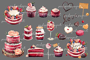 RED VELVET DESSERTS, a Graphic by AJDA ART (Thumbnail 4 of 4)