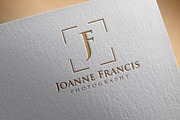 J F Logo Template, a Branding & Logo Template by Machel Design (Thumbnail 3 of 4)