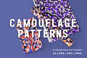 Camouflage Seamless Pattern, a Pattern Graphic by Abstracto-Create (Thumbnail 1 of 5)