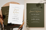 Wedding Invitation Card Mockup, a Merchandise Mockup by ThePhoton (Thumbnail 4 of 4)