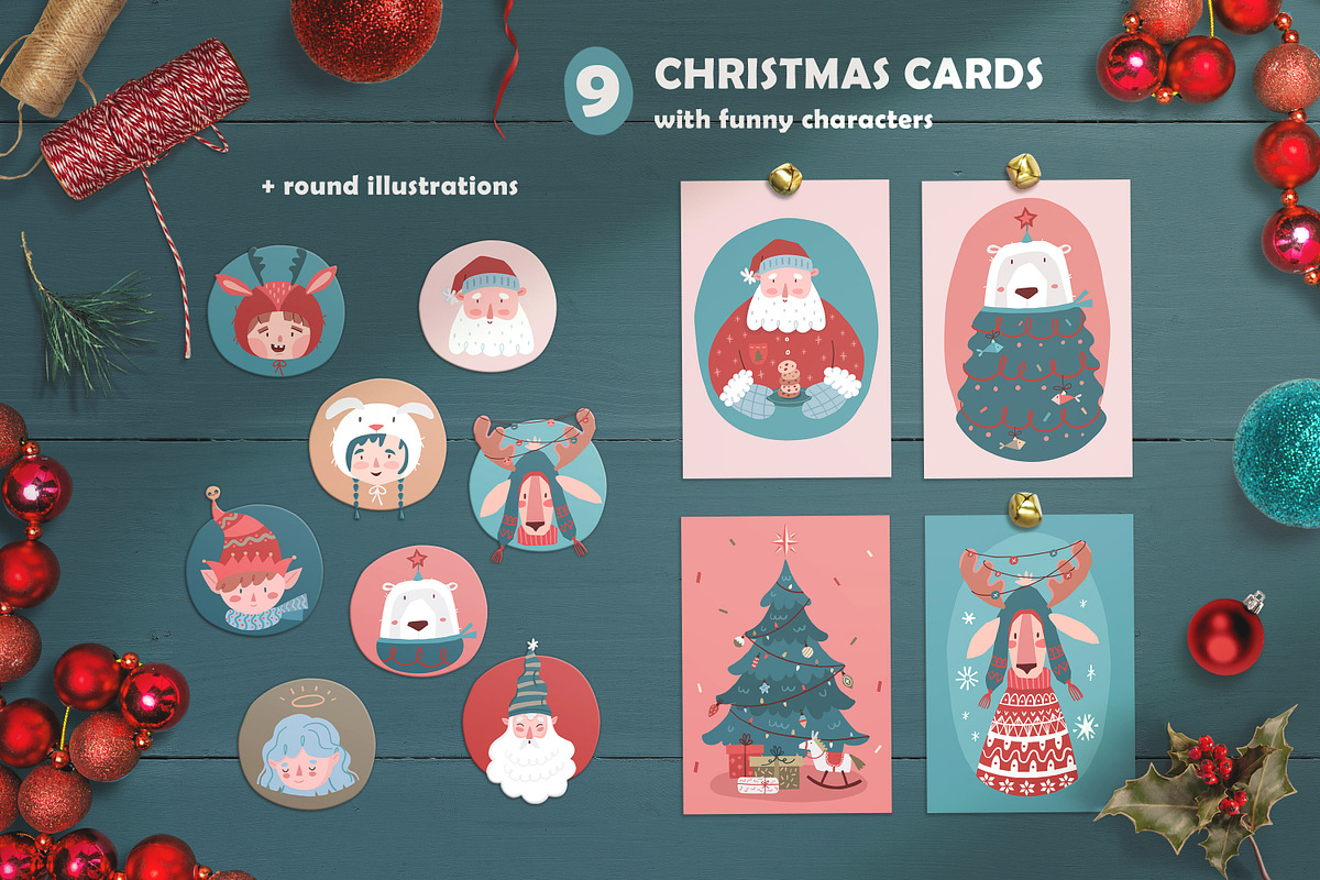Holly Jolly. Kids Christmas, an Animal Illustration by Lori Room (Photo 3 of 17)