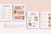 Wellness Workbook Creator | CANVA PS, a Magazine Template by Eviory (Thumbnail 34 of 45)