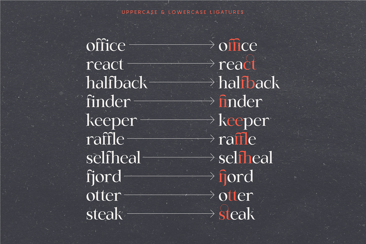 Belize - Stylish Ligature Serif Font preview 5