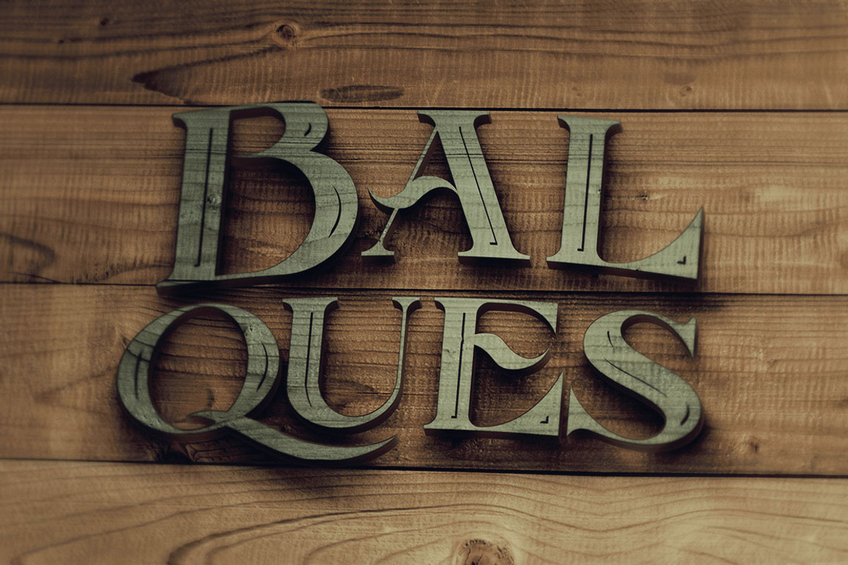 Balques Typeface preview 8