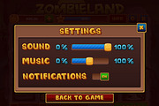 Zombie slots game KIT, an Illustration by Saranai Store (Thumbnail 8 of 11)