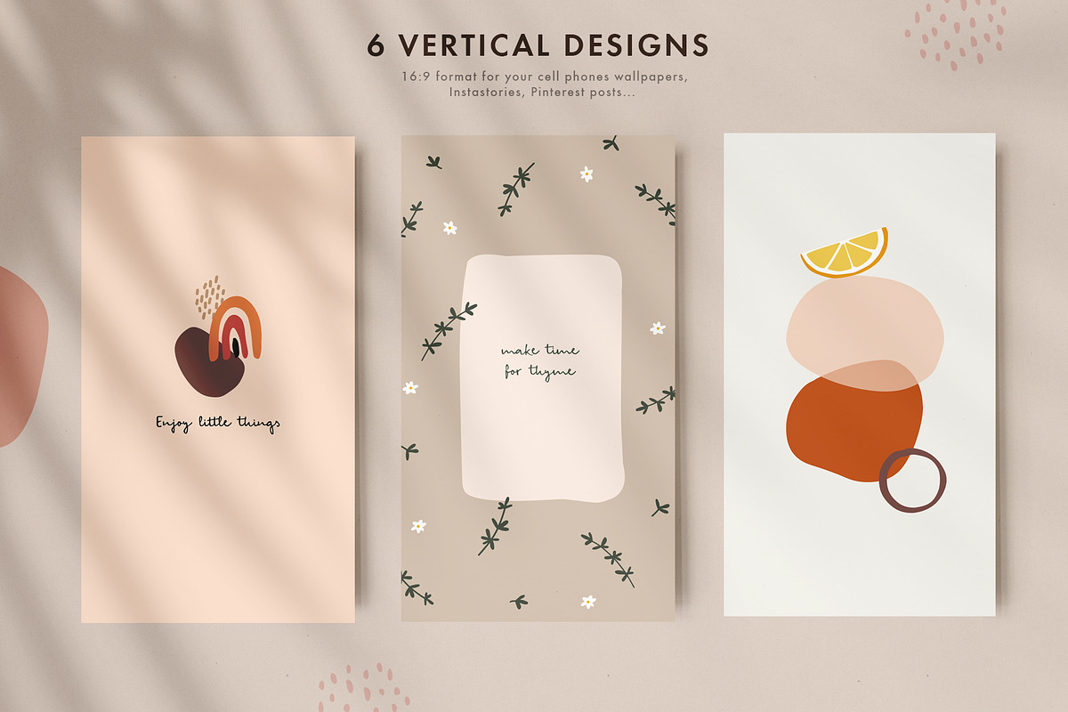 Abstract geometric summer set, a Decorative Illustration by Tabita's shop (Photo 11 of 20)