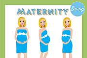 Maternity Pregnant Portrait Creator, a Person Illustration by Lauren Lesley Studio (Thumbnail 37 of 45)