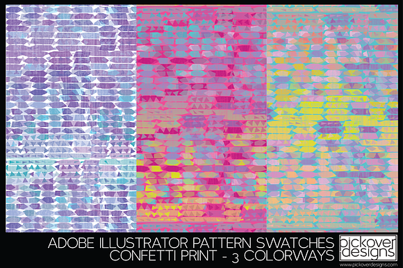 Confetti Print Swatches