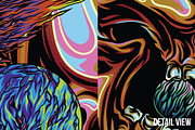 Skullwave Part 7 T-Shirt Design, an Illustration by badsyxn (Thumbnail 2 of 4)