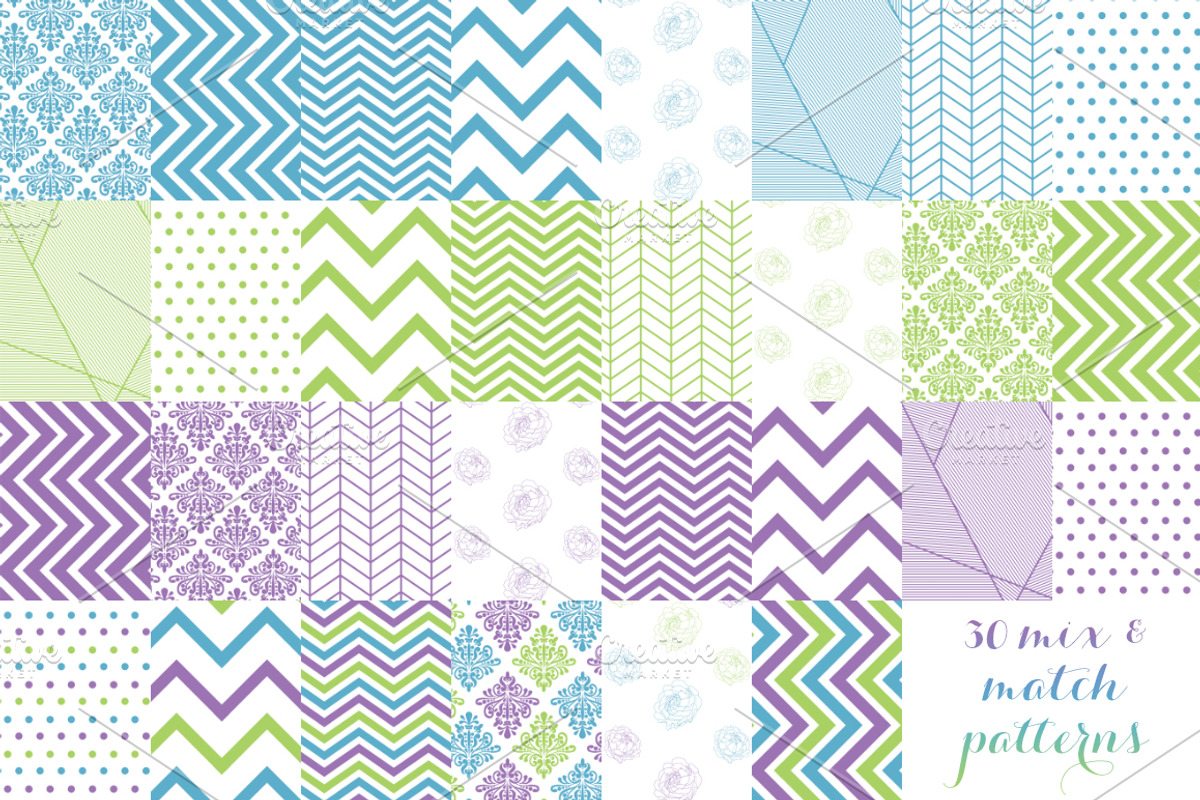 Spring Fling 30 Pattern Set preview 2