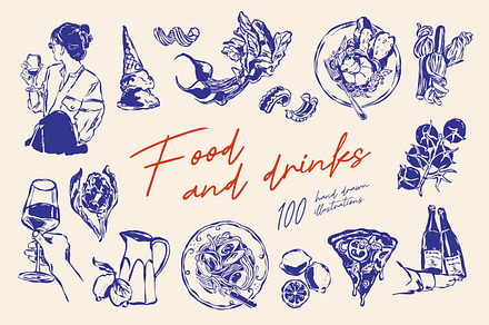 Food illustrations P.3, a Food Illustration by DesignThatMatters