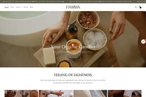 FIAMMA - Candle Shopify Theme