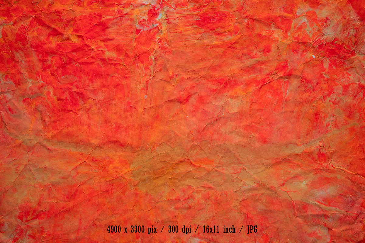 Red Crushed Paper Textures, a Texture Graphic by graphic7 (Photo 21 of 21)
