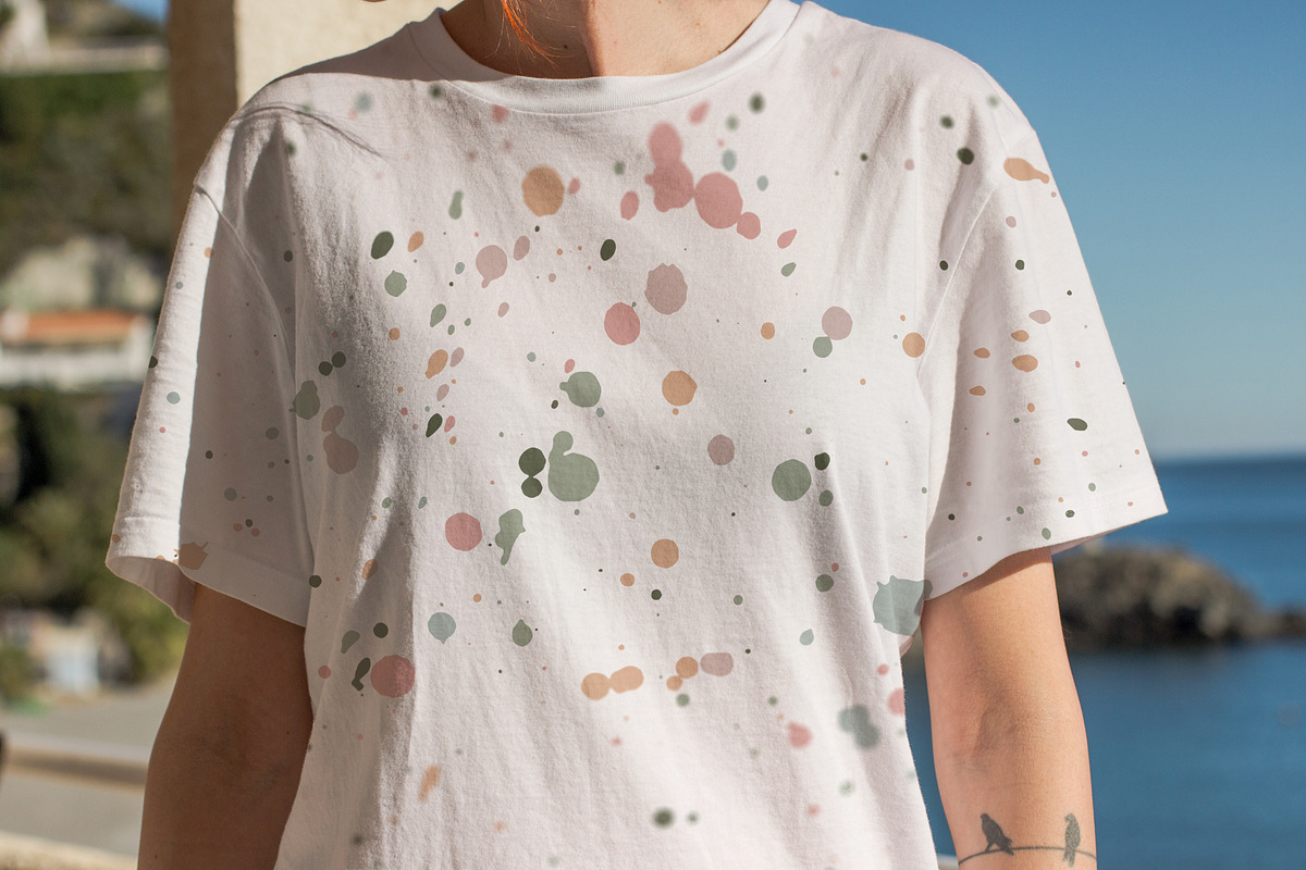 Ink Splatter Patterns Volume 001, a Pattern Graphic by Megs Lang (Photo 2 of 13)
