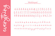 Everything Handwritten Font, a Handwritten Font by Graphix Line Studio (Thumbnail 3 of 7)