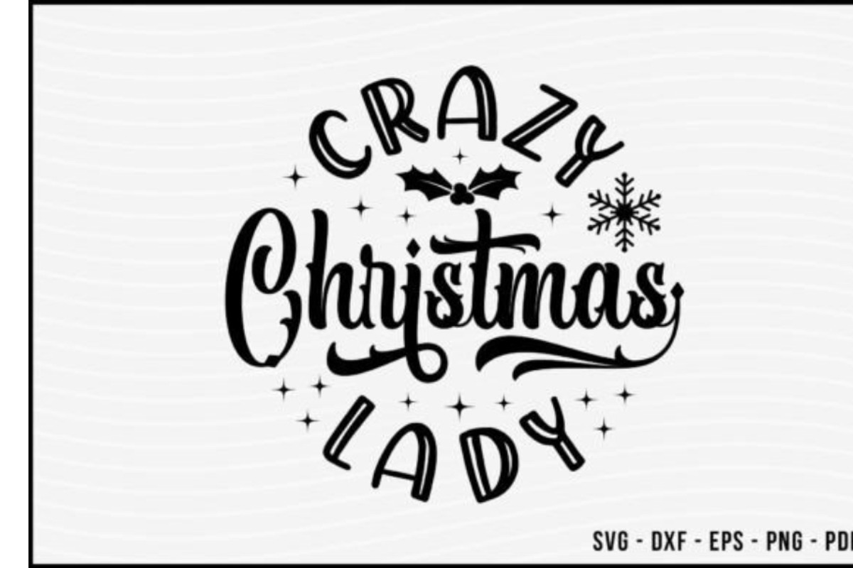Christmas Black SVG Bundle, an Object Graphic by BeeCraftR (Photo 9 of 10)