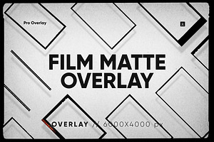 10 Film Matte Overlay, an Object Graphic by CCPreset