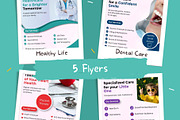 Clinic Flyer Template Editable Canva, a Flyer Template by Mohammad Sarfaraz (Thumbnail 5 of 11)