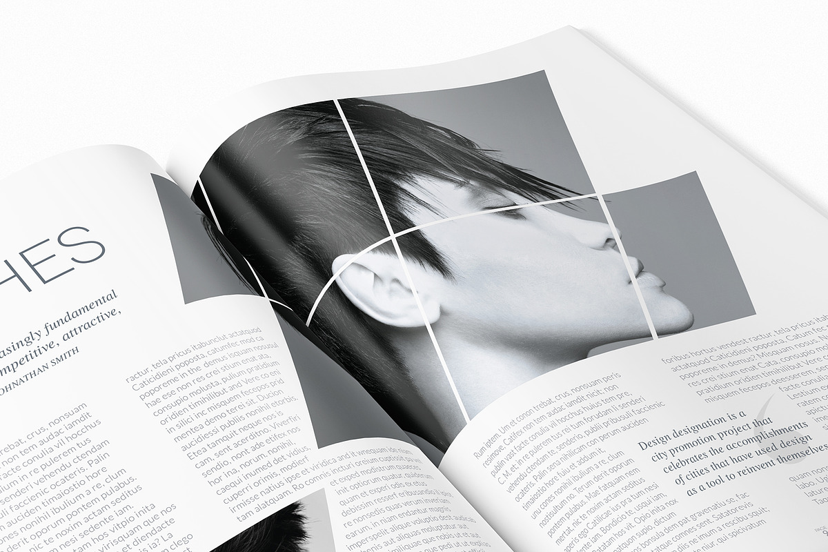 Magazine Template InDesign 13, a Magazine Template by Love Graphic Design (Photo 8 of 20)