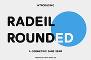 Radeil Rounded, a Sans Serif Font by Craft Supply Co. (Thumbnail 1 of 8)