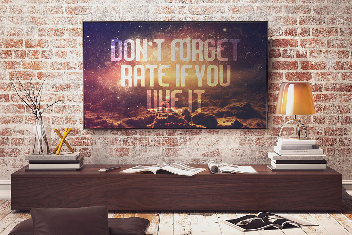 Canvas Poster Mock Up V3, a Print Template by Pixel Place (Photo 6 of 6)