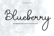 Blueberry, a Handwritten Font by InermediaSTUDIO (Thumbnail 1 of 7)
