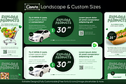 FreshCart–Food&GroceryCanva Template, a Social Media Template by Exceptionalways (Thumbnail 5 of 5)
