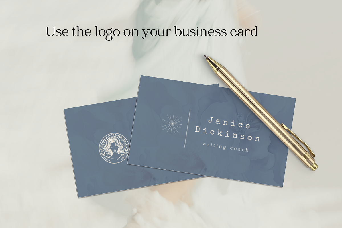 Editable logo design for writers, a Branding & Logo Template by Petite Zakka Boutique (Photo 4 of 7)