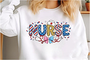 4th of July Nurse Png, an Illustration by Designking (Thumbnail 3 of 6)