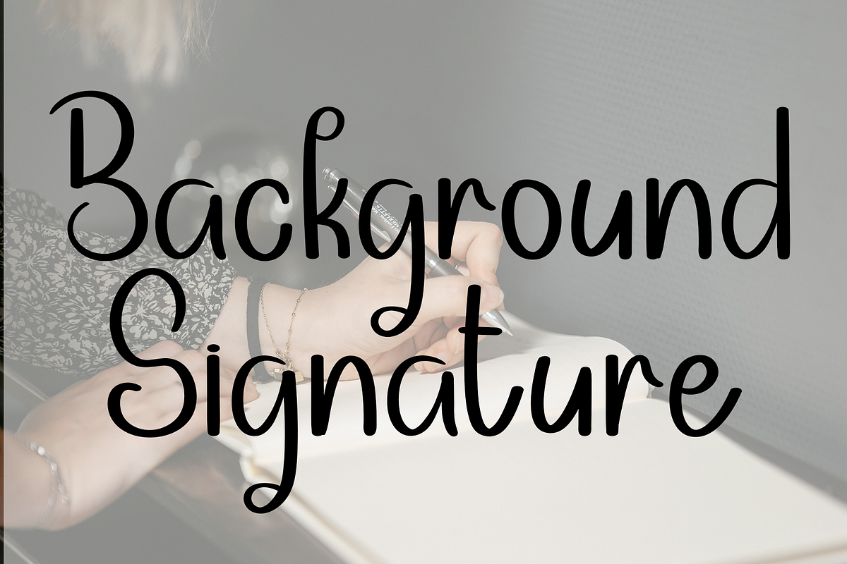 Simple Handwriting, a Handwritten Font by FreshTypeINK (Photo 3 of 8)