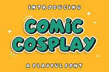 Comic Cosplay - Boom Cartoon Font