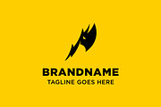 Rhino Thunder Modern Logo, a Branding & Logo Template by Pray Art Design Studio (Thumbnail 2 of 2)
