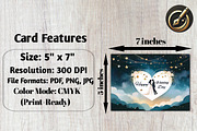 Wedding Greeting Card. 7x5, a Card Template by Print Haven (Thumbnail 4 of 4)