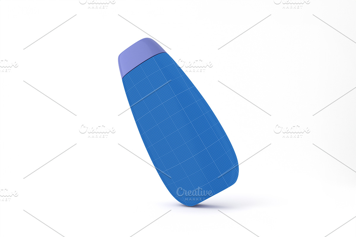 Lotion Bottle Mockup, a Packaging Mockup by Qaleb Studio