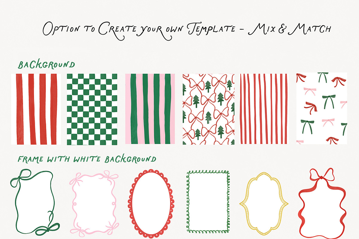 Whimsical Christmas Frames & Clipart, an Object Graphic by Essentially Nomadic (Photo 8 of 9)