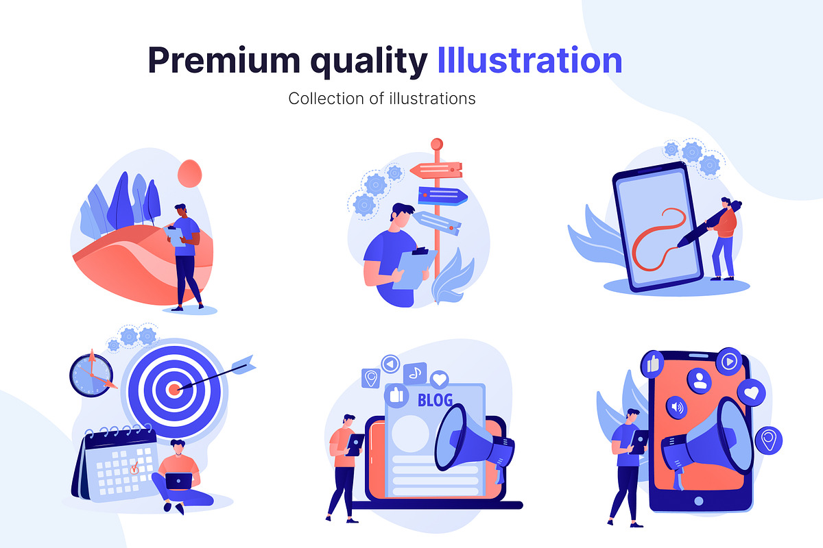 Premium Flat Business Illustration, a Work Illustration by Raytas Studio (Photo 6 of 8)