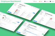 Staff, Team & Employee Web Dashboard, an App Template by nagaredesignstudio (Thumbnail 1 of 5)