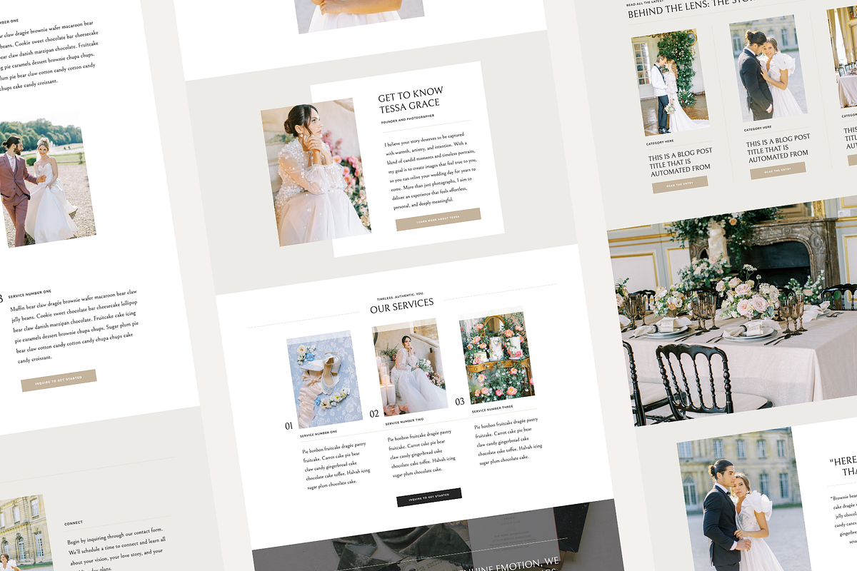Showit Website Template, a Websites & App Template by laurasnyderdesign (Photo 3 of 6)