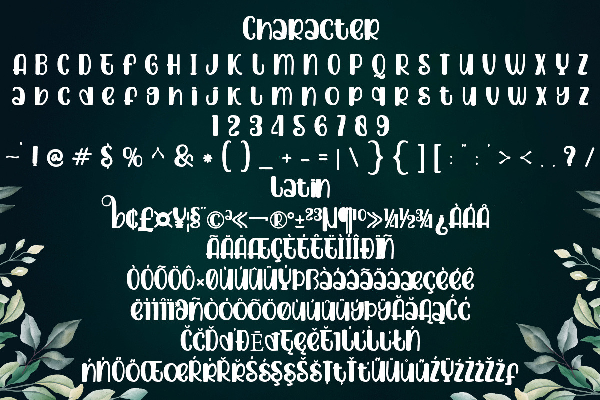 Beautiful place, a Font by Bramcreative (Photo 9 of 10)