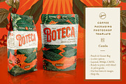 Boteca - Coffee Packaging Template, a Templates & Theme by Ilman (Thumbnail 1 of 6)