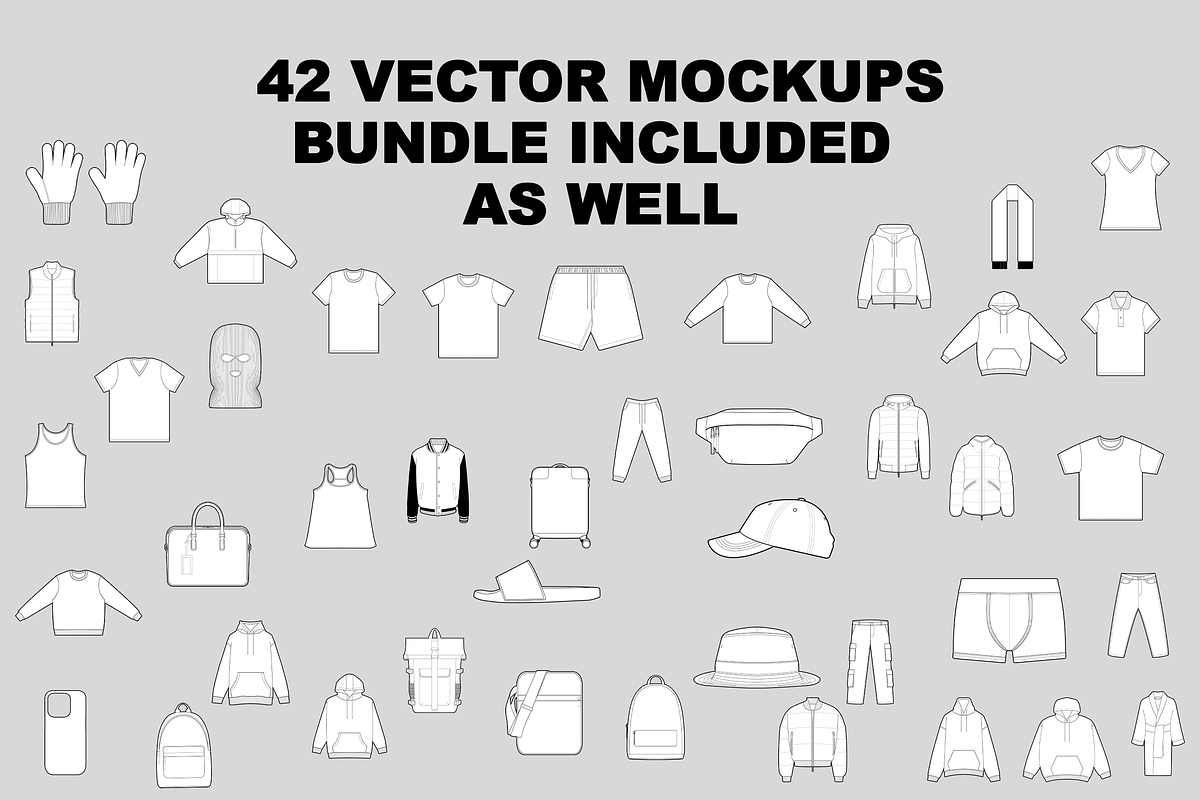 Apparel Tech Pack Builder, a Graphic by Infinity Mockups (Photo 5 of 5)