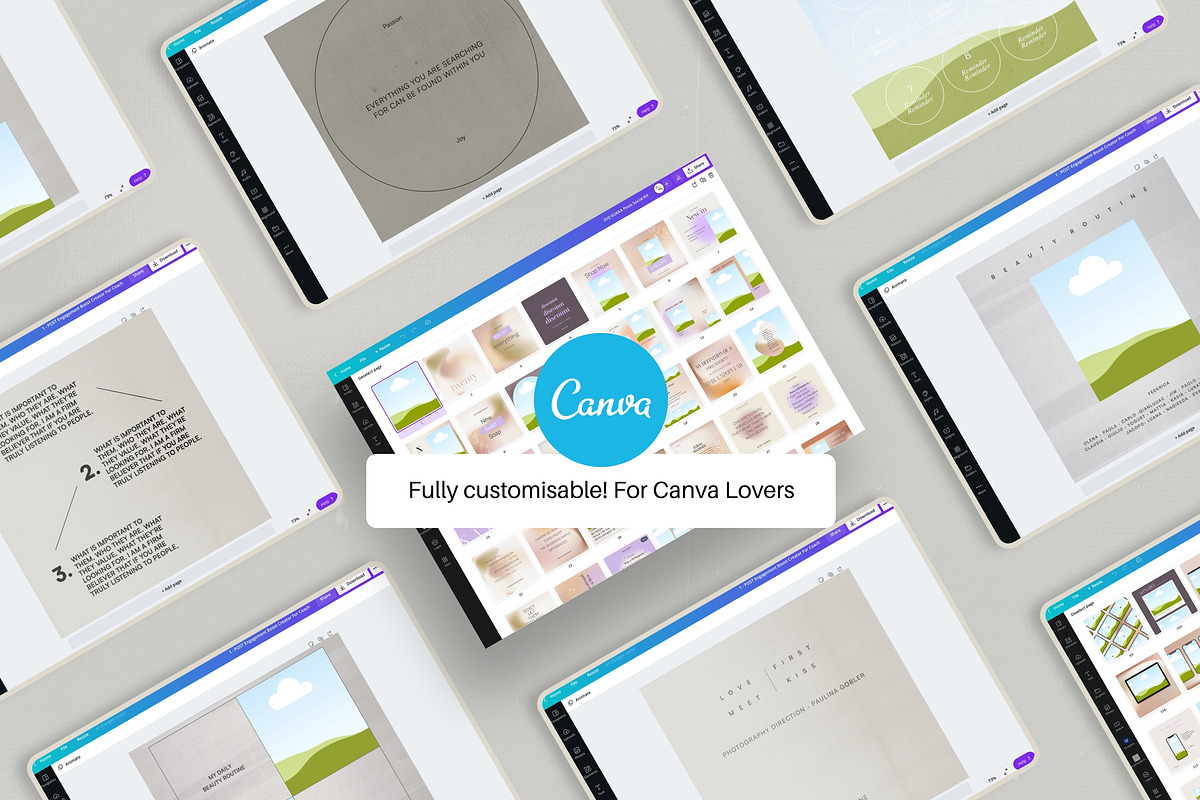 Olena - Social Kit Templates, a Social Media Template by Sparrow & Snow (Photo 2 of 14)