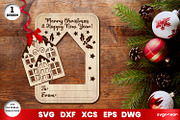Christmas Greeting Cards Ornament, an Illustration by svgocean (Thumbnail 7 of 7)