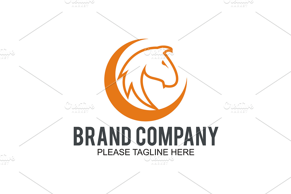 20 Logo Horse Templates Bundle, a Branding & Logo Template by Friendesigns (Photo 7 of 21)