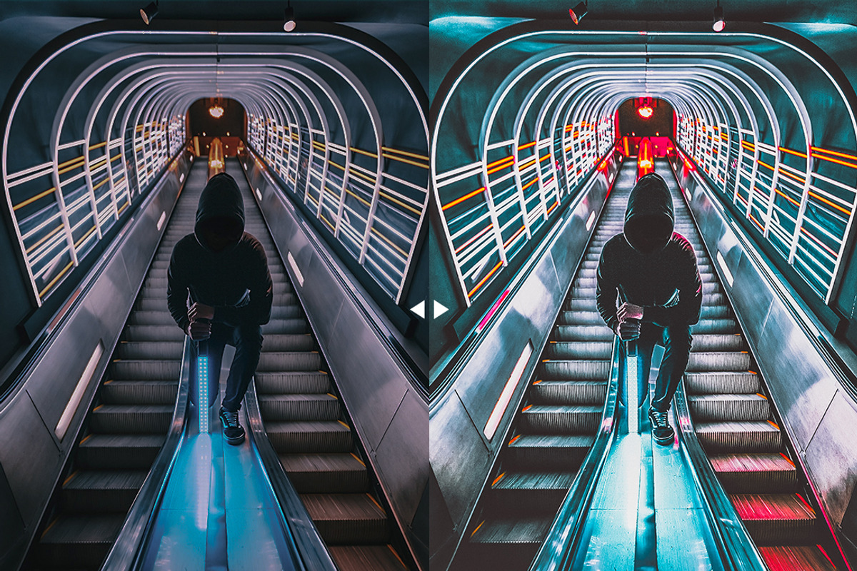 Urban tones Lightroom Presets preview 3