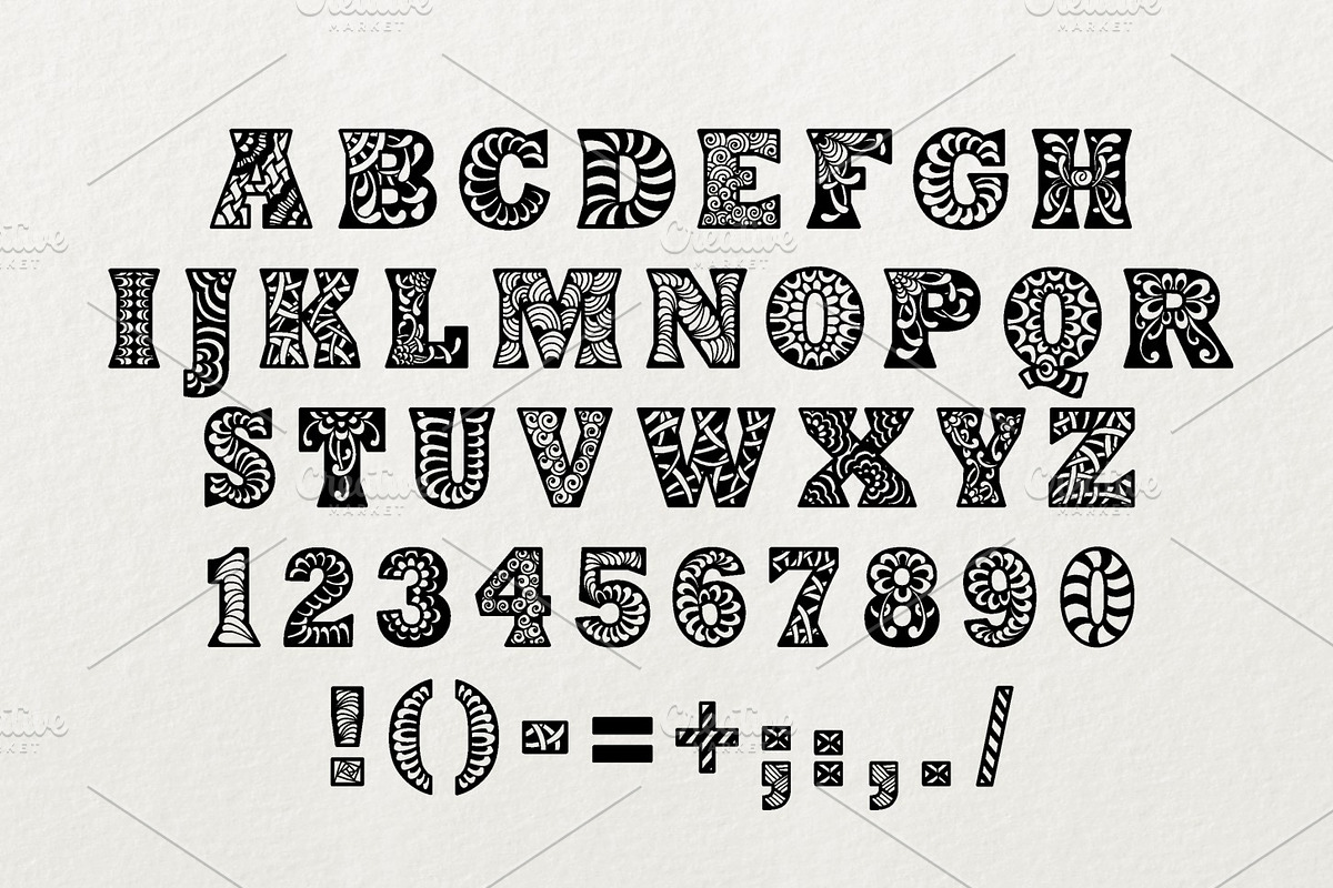 Digidon Font preview 4