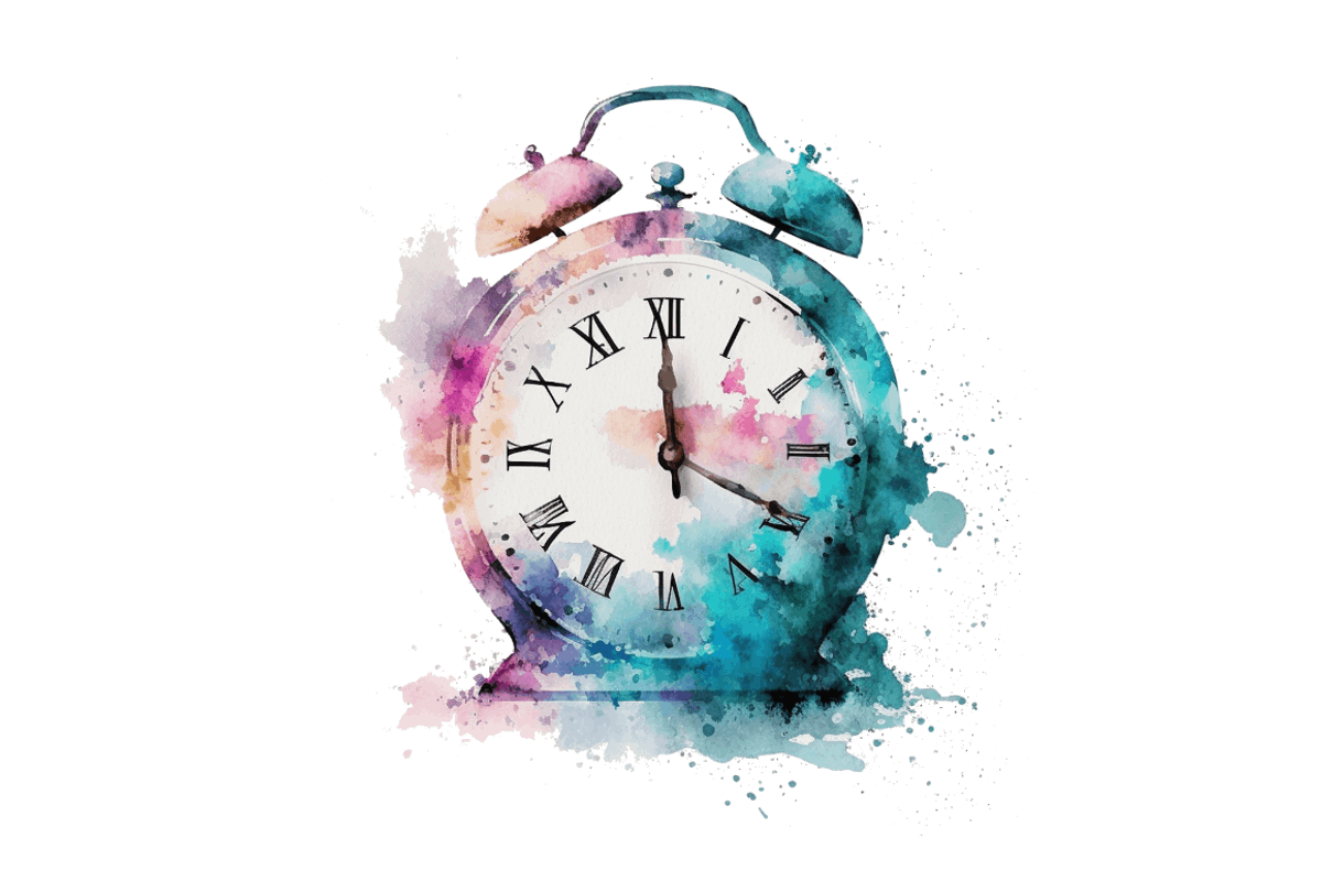 Watercolor Clock Clipart Bundle, an Object Graphic by Regulrcrative (Photo 5 of 7)