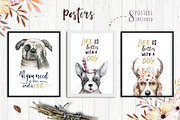 Cute dog collection, an Animal Illustration by Peace ART (Thumbnail 7 of 10)