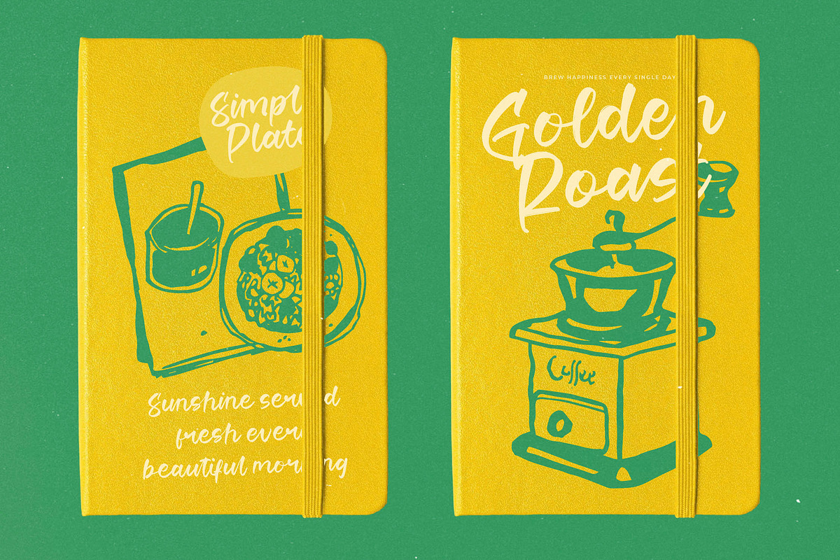 Lemon Talk Modern Handbrush Font, a Script Font by stylishtype.co (Photo 9 of 15)