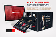 Law Attourney Legal PowerPoint, a Presentation Template by Art StoreID (Thumbnail 1 of 5)